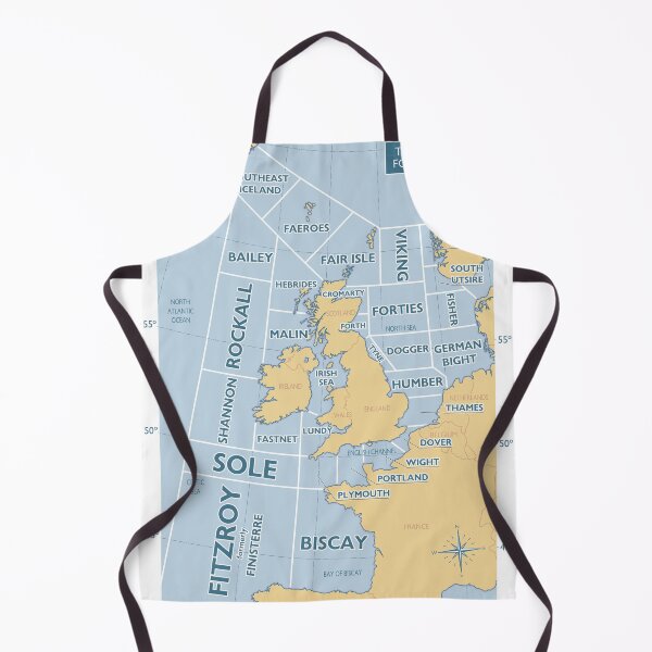 Item preview, Shipping Forecast Regions - Sand Design designed and sold by CanterburyArt.