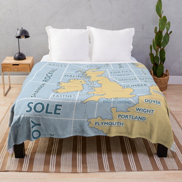 Item preview, Shipping Forecast Regions - Sand Design designed and sold by CanterburyArt.