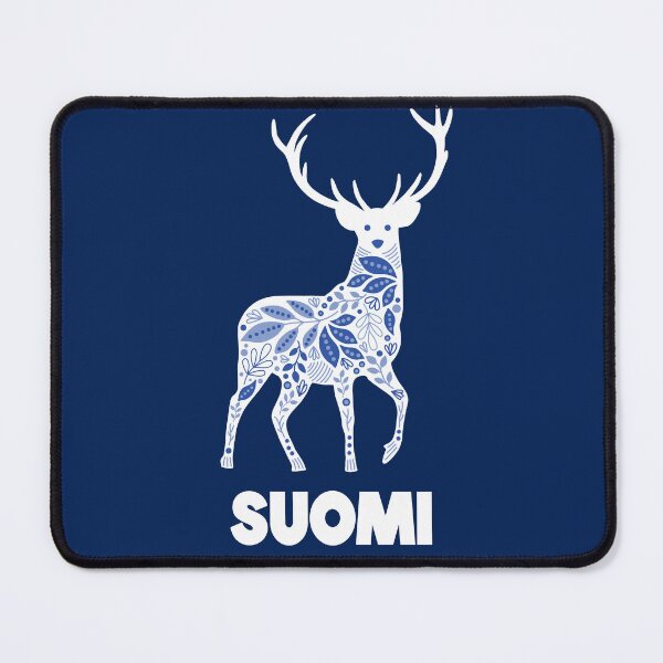 Item preview, Suomi Finland Folk Art Reindeer designed and sold by OliviaGbyKyro.