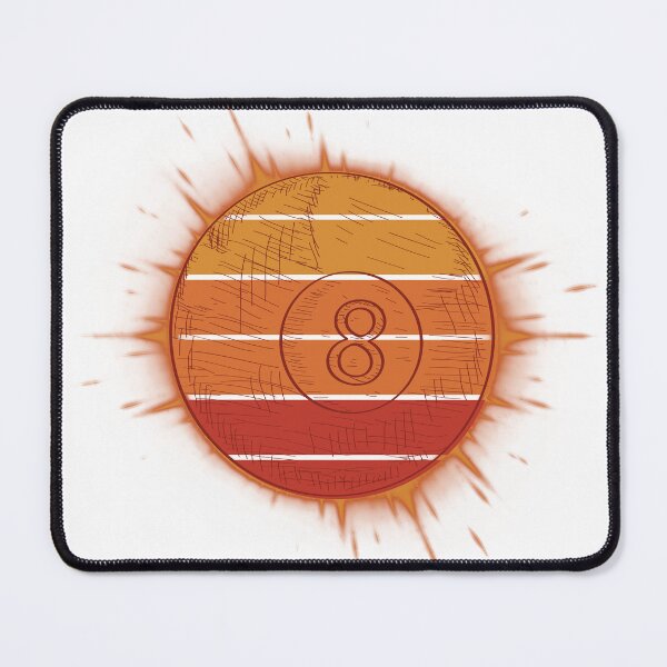 Item preview, Billiards Retro Sunset Splatter designed and sold by Print-A-Joke.