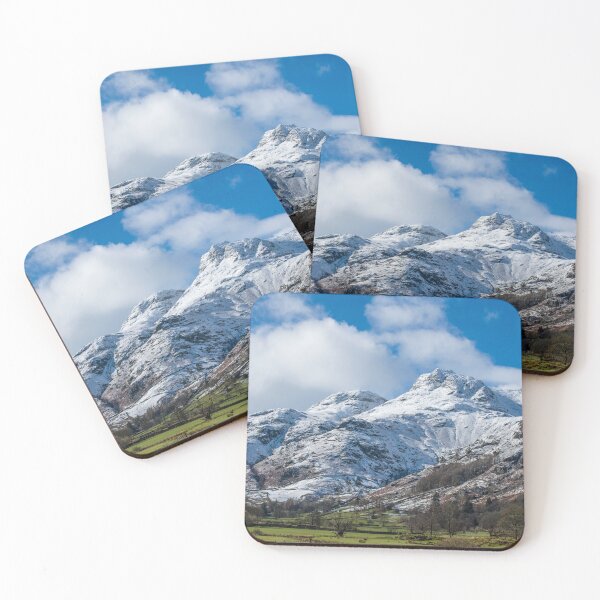 Item preview, Langdale Pikes under Snow Lake District designed and sold by Cameranick.