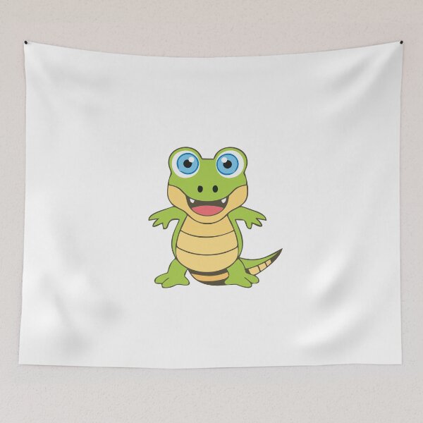 Item preview, Cute cartoon crocodil anime designed and sold by Haron20.