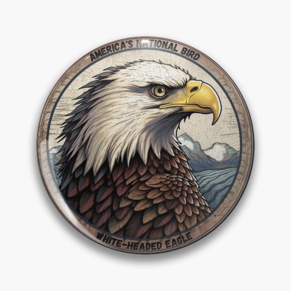 Item preview, "Bald Eagle: The Majestic National Bird of the United States" designed and sold by Mykhailov.