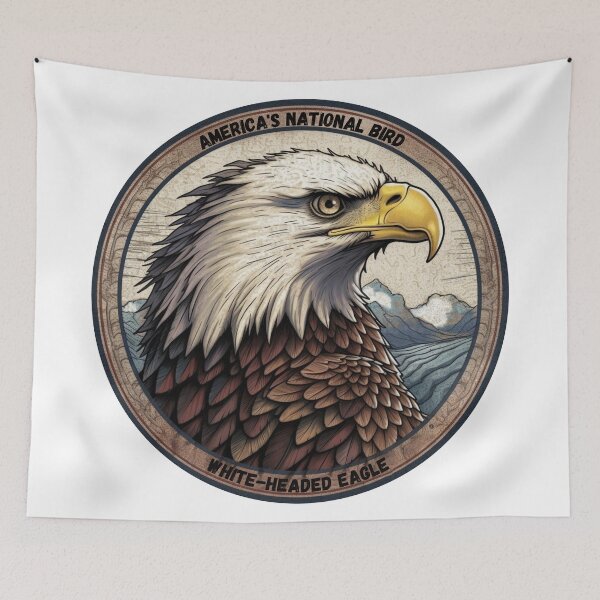 Item preview, "Bald Eagle: The Majestic National Bird of the United States" designed and sold by Mykhailov.