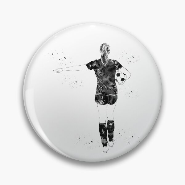 Artikelvorschau, Soccer Player Girl entworfen und verkauft von Liededrom..