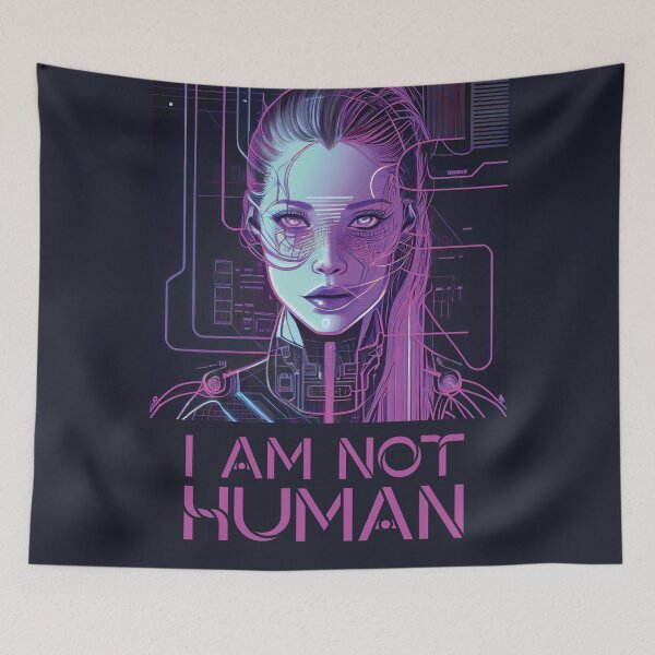 Item preview, I Am Not Human designed and sold by Jools-57.
