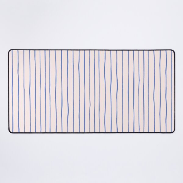 Item preview, Hand-drawn blue stripes on pink background. designed and sold by LucyFaulke.