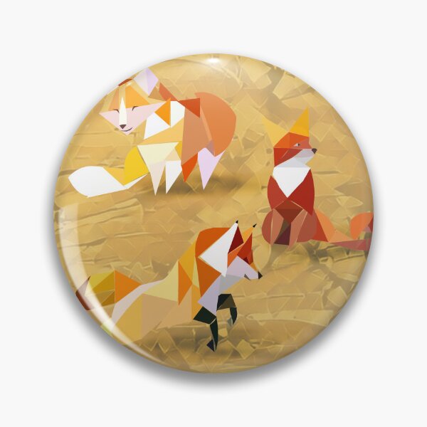 Item preview, trigons, triangles, foxes, animals, red, yellow, white, minimalism, monochrome, sneaking, watching, jumping designed and sold by Maria Mihailova.