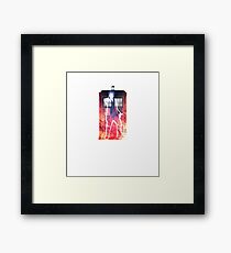 Time Lord Framed Print