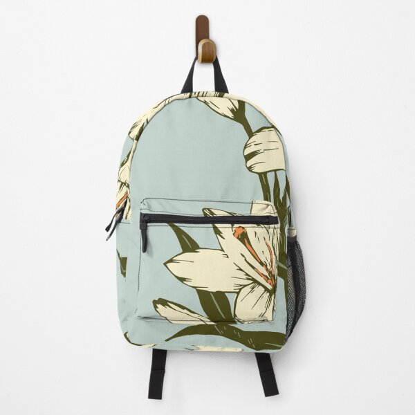 Item preview, vintage botanical garden-white blooming flower designed and sold by UnaWu533.