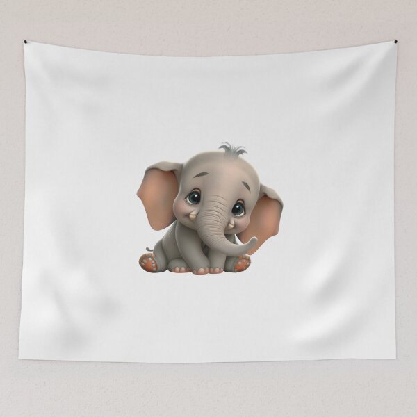 Item preview, itty bitty elephant designed and sold by abdilahe60.