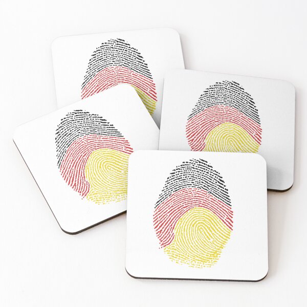 Item preview, German Flag - Fingerprint designed and sold by hijackhippo.