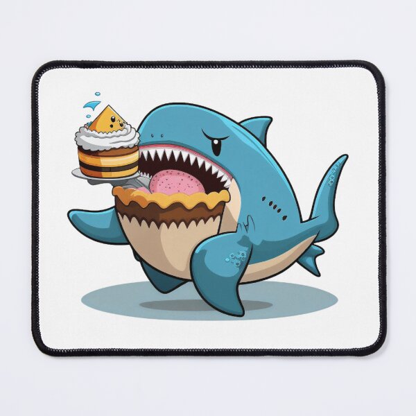 Item preview, croissant shark designed and sold by sweary12.