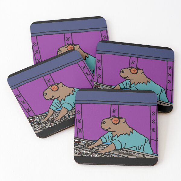 Item preview, Music Producer Capybara designed and sold by ellenhenry.