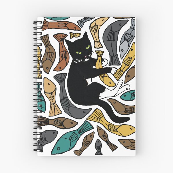 Item preview, Fishing cat in the sea  designed and sold by MiowandMolly.