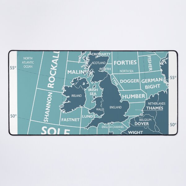 Item preview, Shipping Forecast Regions designed and sold by CanterburyArt.