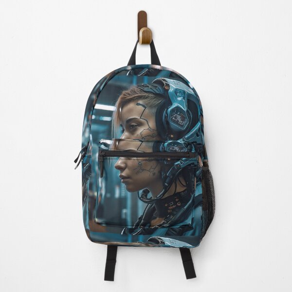 Item preview, Cybernetic meets human in this captivating cyber girl artwork designed and sold by CreationP.