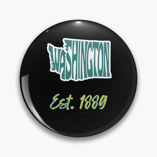 Artikelvorschau, Washington Gegründet 1889 entworfen und verkauft von Twisted-Teeze.