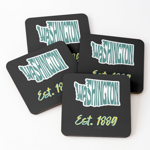 Item preview, Washington Established 1889 designed and sold by Twisted-Teeze.