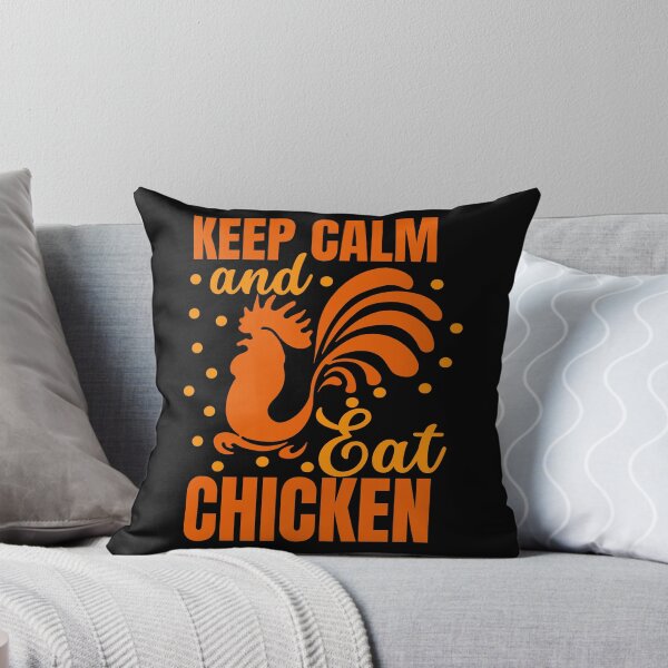Item preview, Keep Calm And Eat Chicken designed and sold by designerpriti.