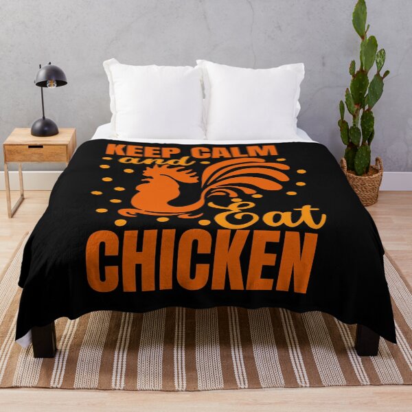 Item preview, Keep Calm And Eat Chicken designed and sold by designerpriti.