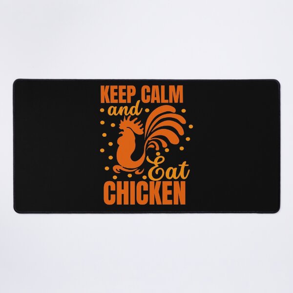Item preview, Keep Calm And Eat Chicken designed and sold by designerpriti.