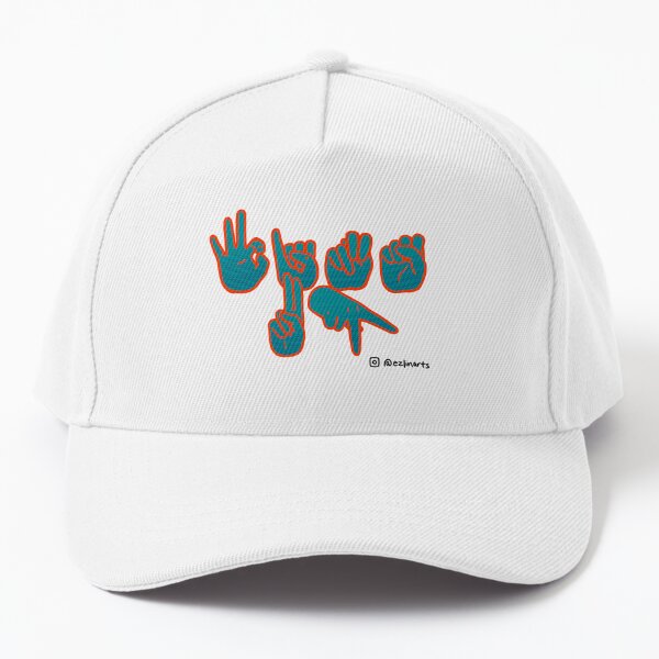 Miami Dolphins FINS UP Golf Hat