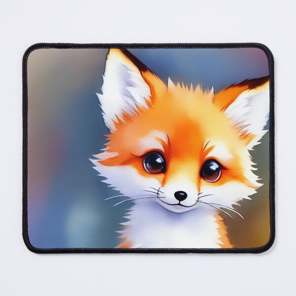 Item preview, Cute little fox sitting designed and sold by Girly-Universe.
