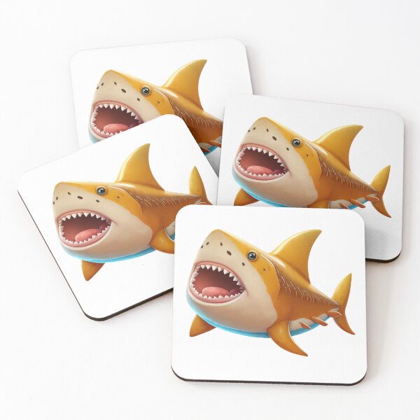 Item preview, croissant shark designed and sold by sweary12.