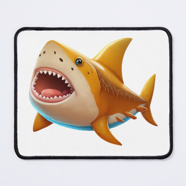 Item preview, croissant shark designed and sold by sweary12.