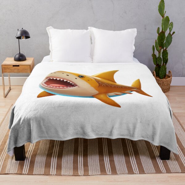 Item preview, croissant shark designed and sold by sweary12.