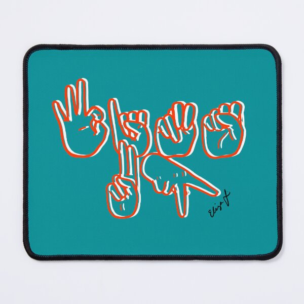 Item preview, Miami Dolphins Fins Up in ASL designed and sold by Ezlinarts.