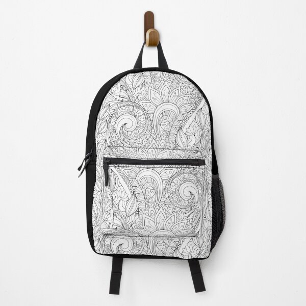 Item preview, Floral Pattern in Paisley Garden Indian Style designed and sold by lissantee.