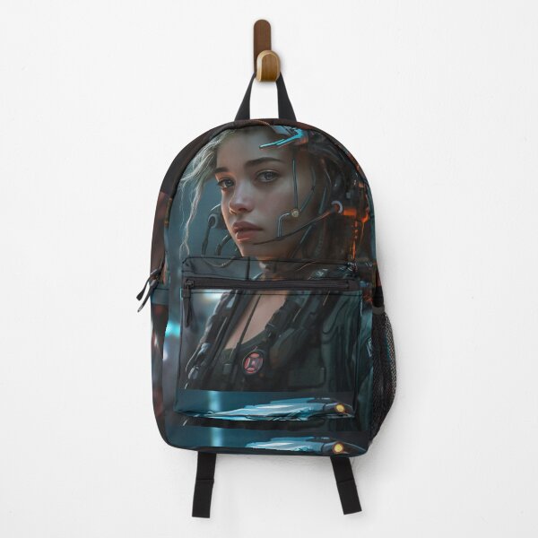 Item preview, The perfect blend of technology and beauty: Cyberpunk soldier girl designed and sold by CreationP.