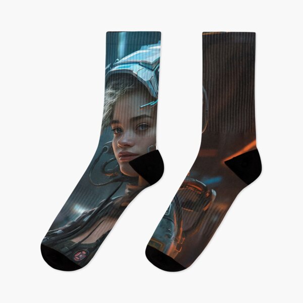 Item preview, The perfect blend of technology and beauty: Cyberpunk soldier girl designed and sold by CreationP.