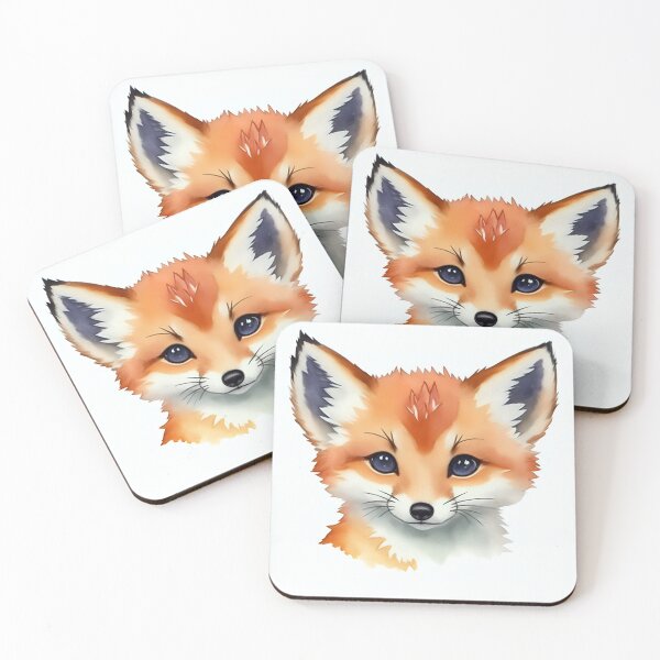 Item preview, Cute little fox  designed and sold by Girly-Universe.