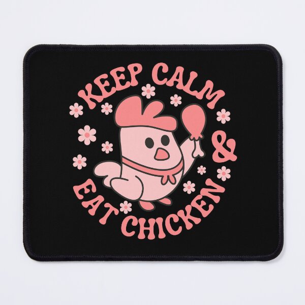 Item preview, Keep Calm And Eat Chicken designed and sold by designerpriti.