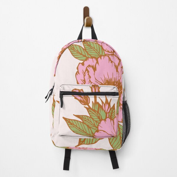 Item preview, vintage botanical garden-pink blooming flower designed and sold by UnaWu533.