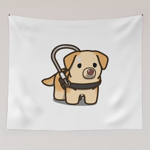 Item preview, Brown Guide Dog designed and sold by serenewithpets.
