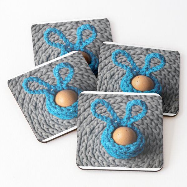 Item preview, easter egg on handmade placemat classic elegant minimalist photography designed and sold by jkrphoto.