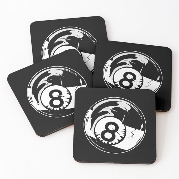 Item preview, black billiard ball designed and sold by diego75bcn.