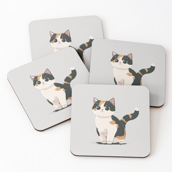 Item preview, Cute cat simply painting designed and sold by Lobory.