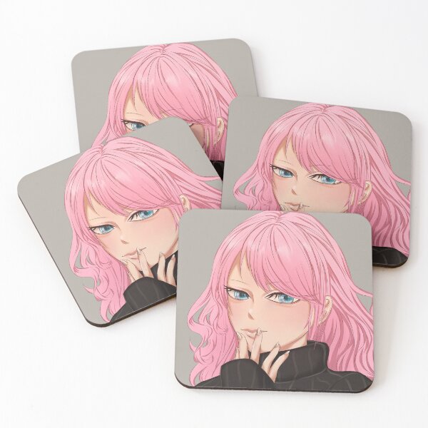 Item preview, anime art girl pink hair designed and sold by gllemm.