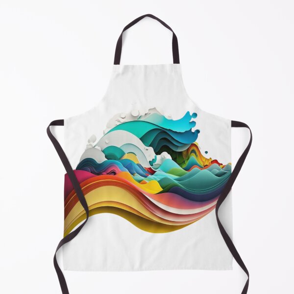 Item preview, Abstract Art Colourful Wave Design designed and sold by EnzoZs.