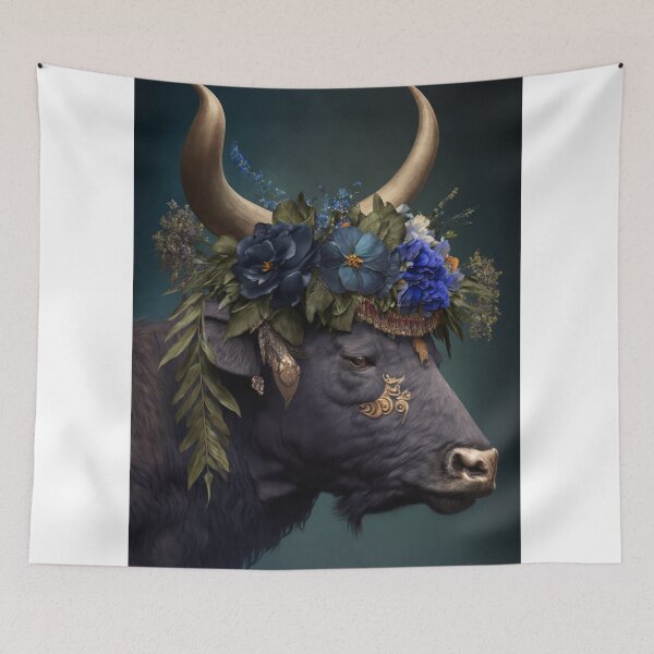 Item preview, Zodiac Signs Taurus #02-091 designed and sold by nikoart001.