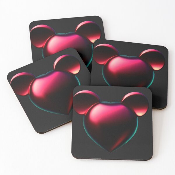Item preview, Cute Futuristic Heart with ears designed and sold by Digiheart.