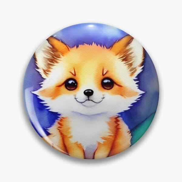 Item preview, Cute little fox sitting designed and sold by Girly-Universe.