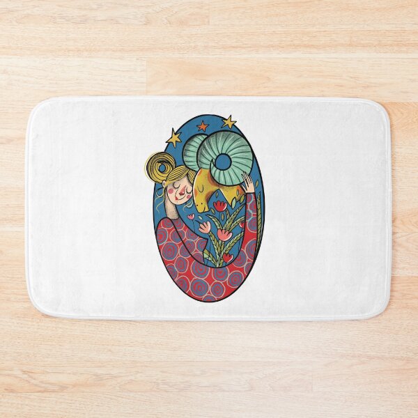 Item preview, Aries Zodiac Sign: The Harmony of Nature, Beauty, and Strength designed and sold by Illustory.