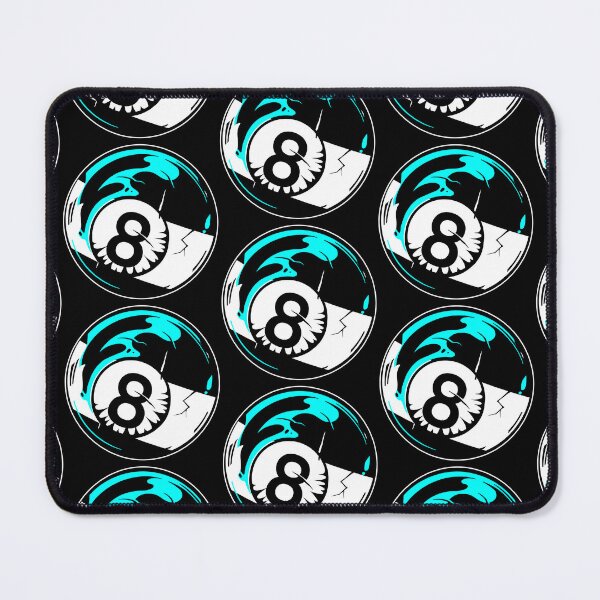 Item preview, Black billiard ball blue color designed and sold by diego75bcn.