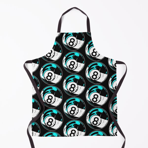 Item preview, Black billiard ball blue color designed and sold by diego75bcn.